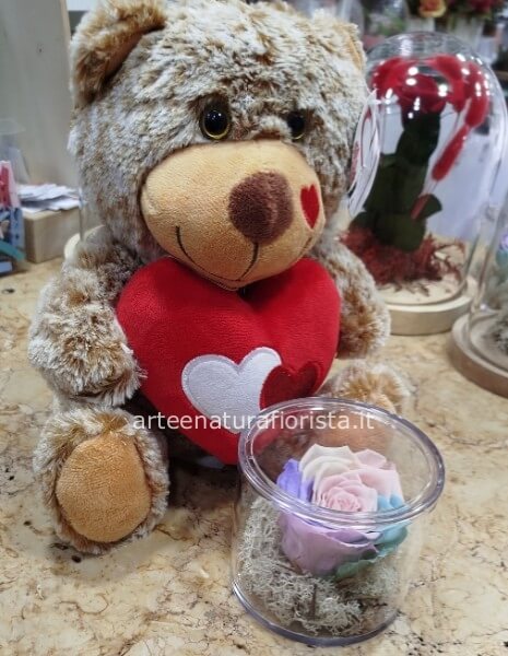 Rosa eterna multicolor